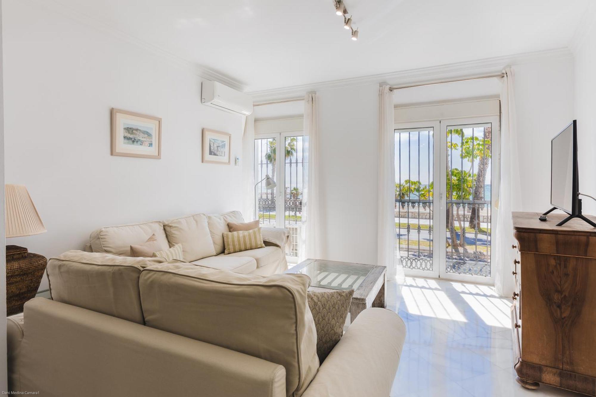 Apartamento Con Vistas Al Mar Málaga Esterno foto